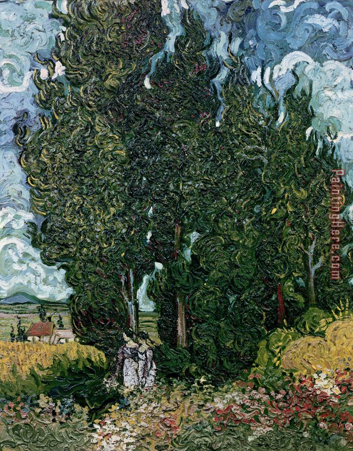 Vincent van Gogh The Cypresses